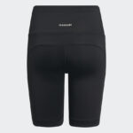 Believe This AEROREADY 3 Stripes High Rise Stretch Short Training Tights Mayro H16897 02 laydown hover