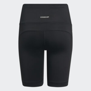 Believe This AEROREADY 3 Stripes High Rise Stretch Short Training Tights Mayro H16897 02 laydown hover