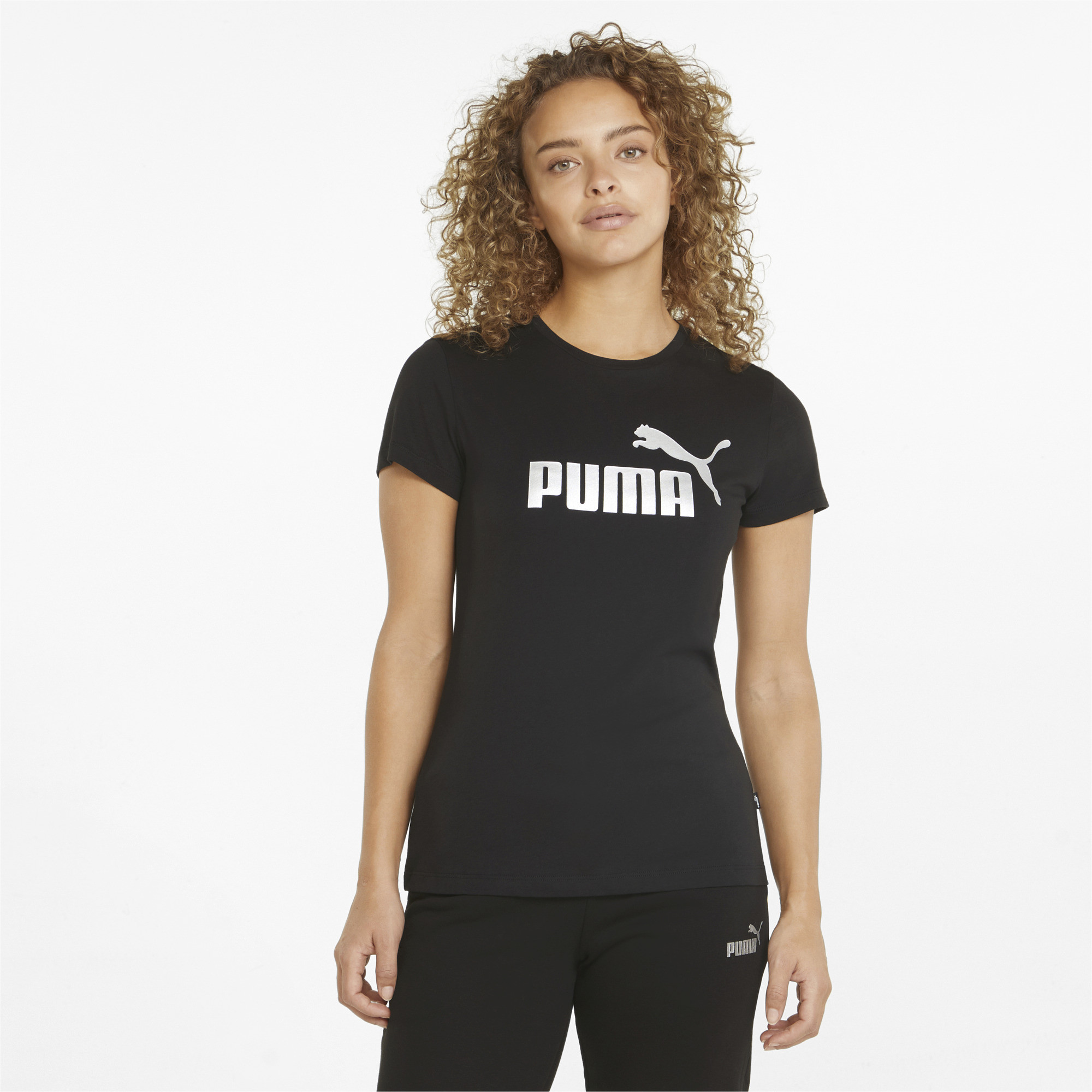 - Black 848303-51 Essentials Puma METAXASPORT T-shirt