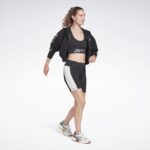 Piping Legging Shorts Black HB2333 02 standard