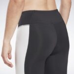 Piping Legging Shorts Black HB2333 06 detail