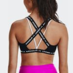 under armour crossback low bra 1