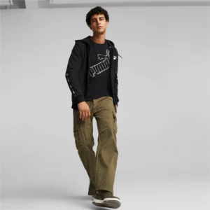 Essentials Tape Full Zip Hoodie Men 3