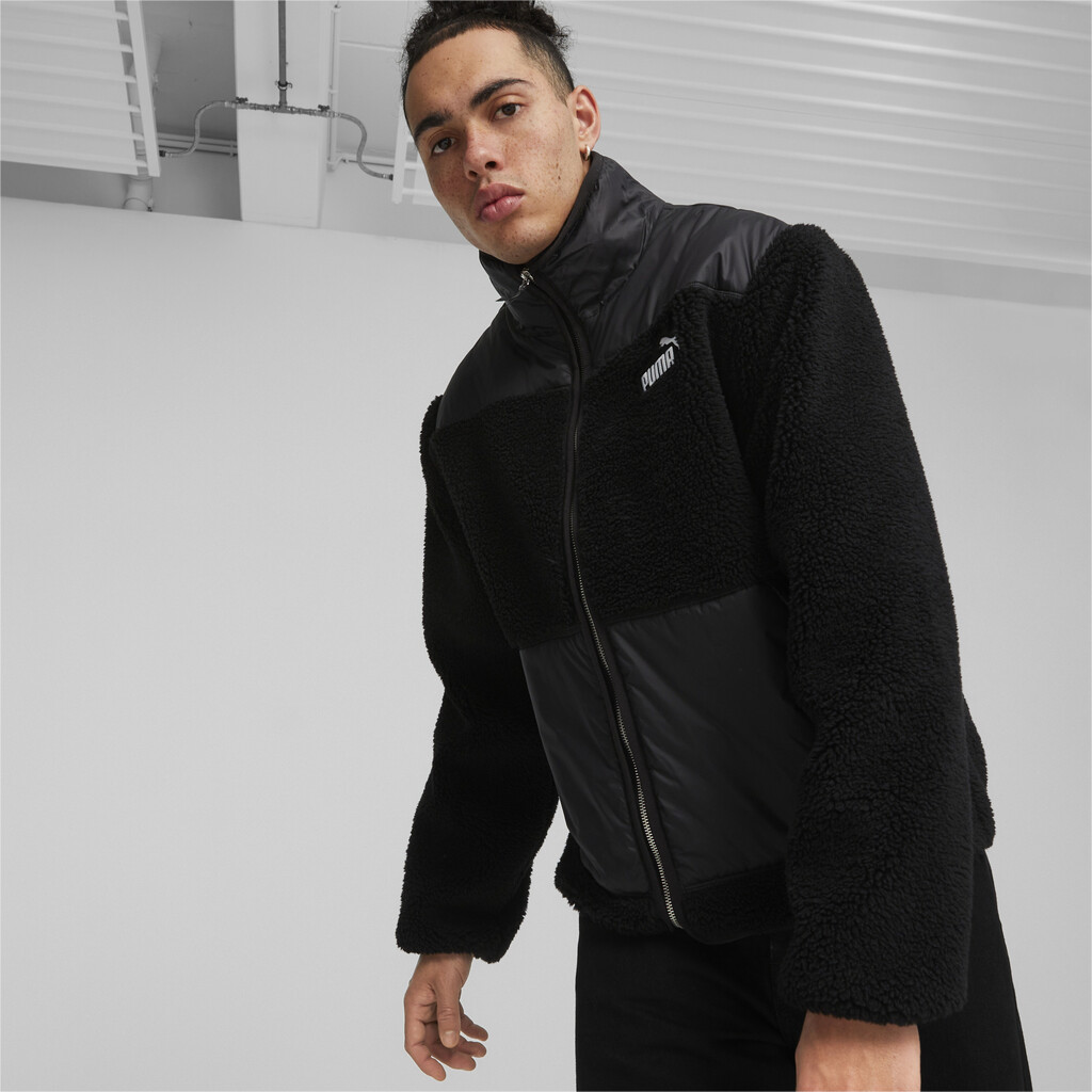 Black on sale puma jacket