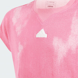 adidas sportswear future icons allover print cotton tee kids (1)