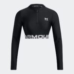 under armour heatgear rib 1 4 zip ls 1388692 001 2