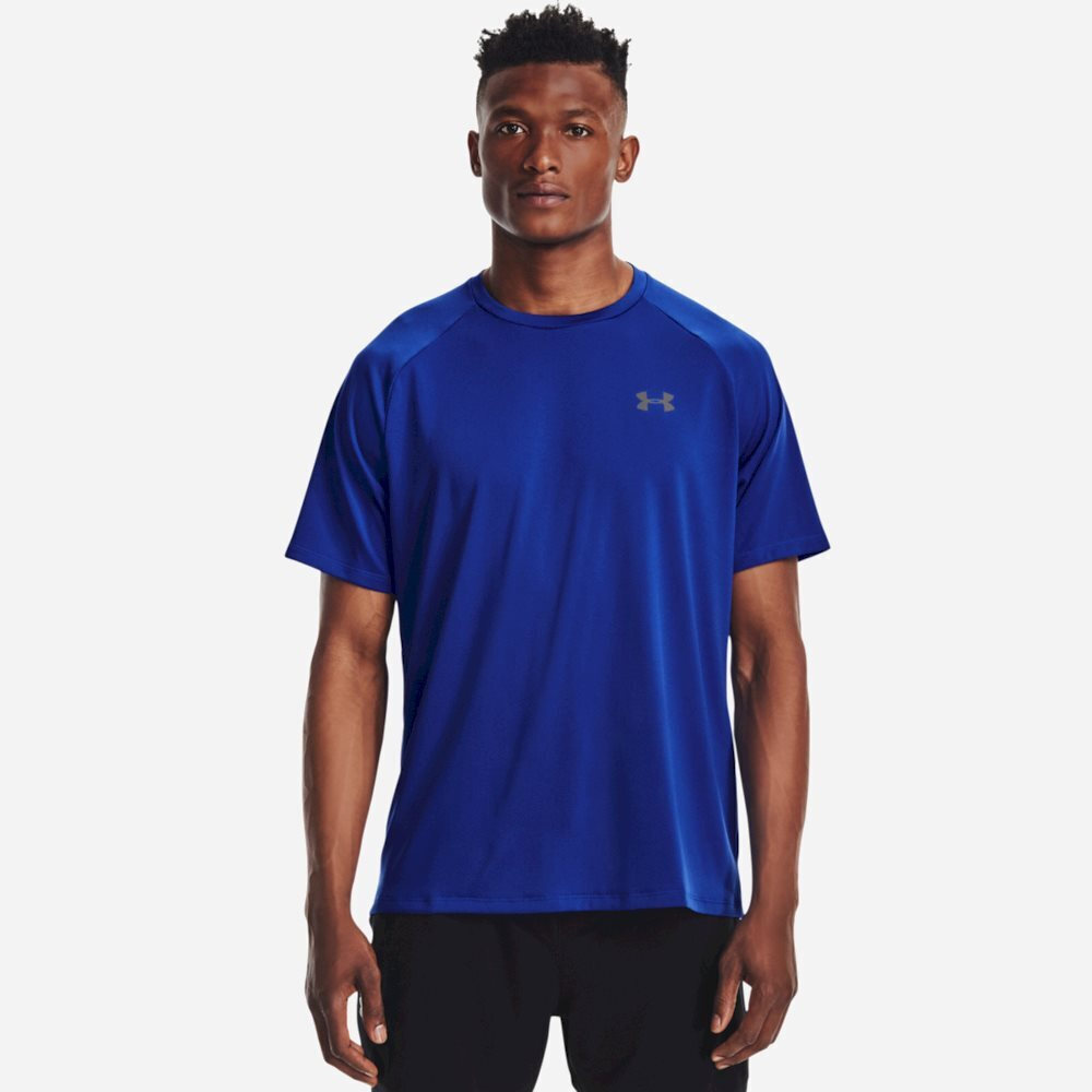 20241108111218 under armour tech 2 0 athlitiko andriko t shirt mple monochromo 1326413 400