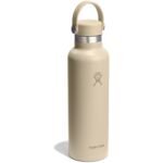 hydro flask 21oz standard mouth insulated bottle flex cap 621ml oat 6 1923753