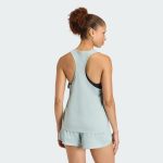 adidas w train essentials minimal branding racerback tank (1)