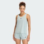 adidas w train essentials minimal branding racerback tank